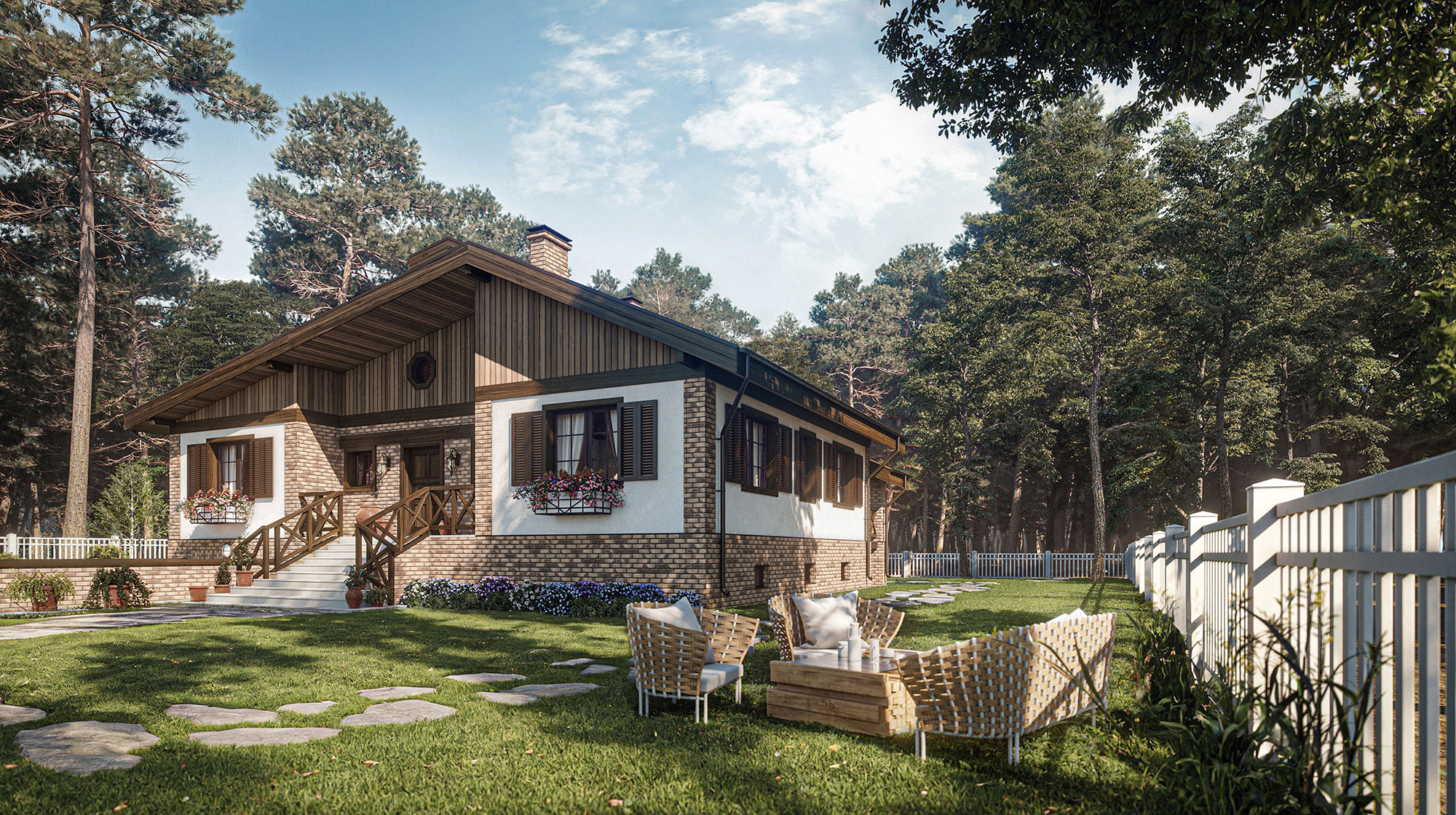 Scandinavian-Inspired Cottage