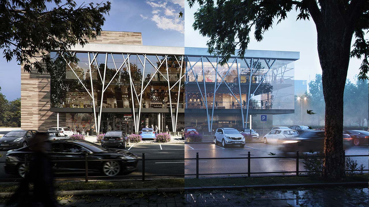 Shopping and Entertainment Center